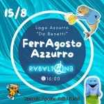 FERRAGOSTO AZZURRO // RABALTONE // DA BENETTI May be pop art of text