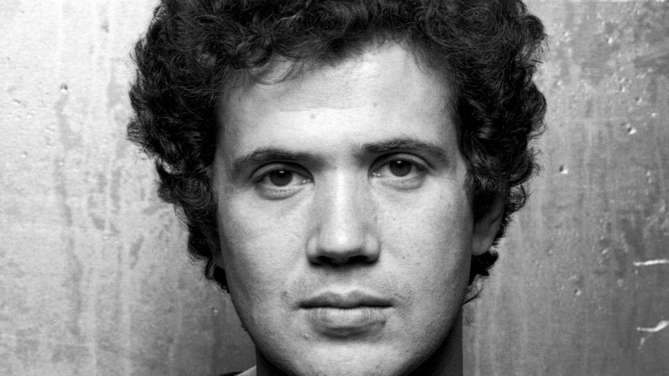 May be a black-and-white image of 1 person