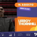 LEEROY THORNHILL live a Villa Ada Festival May be an image of 1 person and text