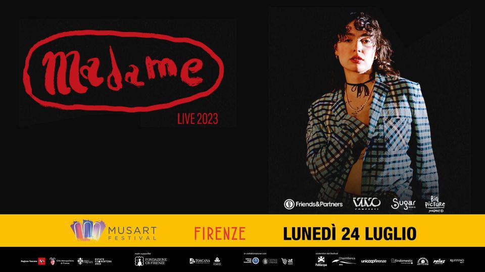 Madame a Firenze | MusArt Festival 2023 No photo description available.
