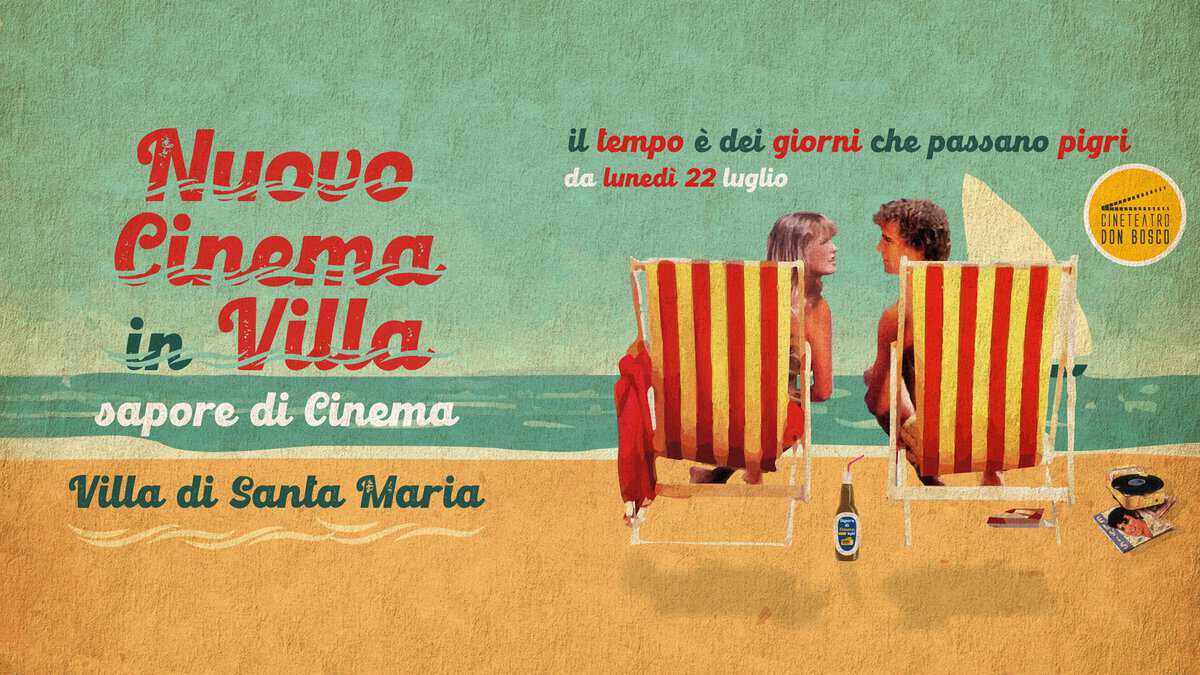 Evento NUOVO CINEMA IN VILLA – Parte Seconda dal 20 agosto al 01 settembre Locandina NUOVO CINEMA IN VILLA – Parte Seconda dal 20 agosto al 01 settembre - da martedì 20 agosto - domenica 1 settembre 2024 ore 21:00