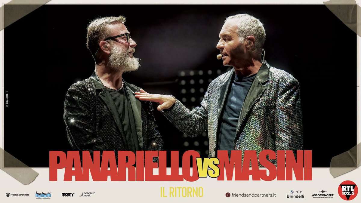Evento Panariellovsmasini – Il Ritorno – Pisa Locandina Panariellovsmasini – Il Ritorno – Pisa - venerdì 30 agosto ore 21:30 - 23:30