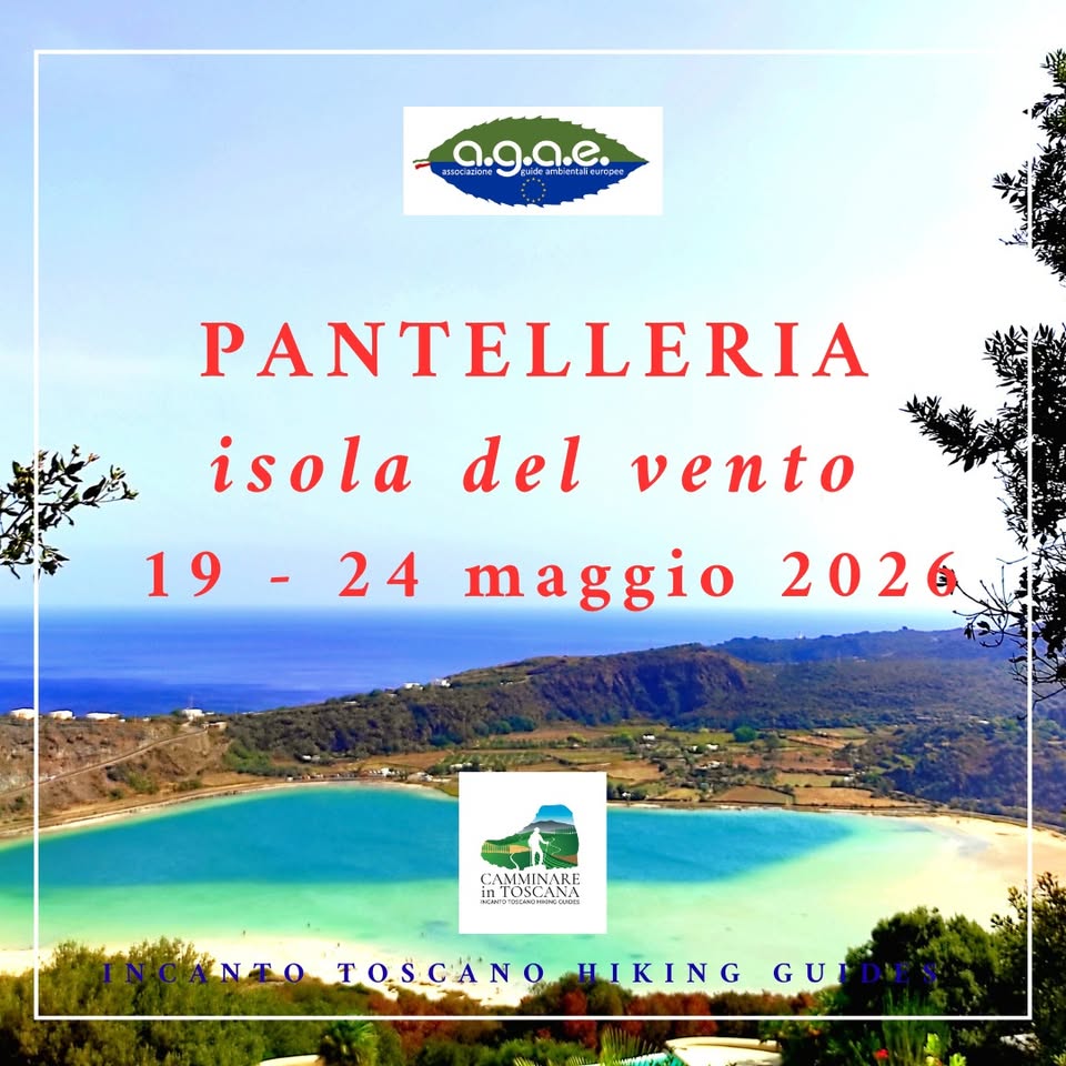 Pantelleria, isola del vento. Trekking, tasting and relax May be an image of text