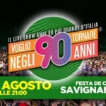 Voglio Tornare Negli Anni 90 ® • Festa De Campet, Savignano (FC) May be an image of one or more people, crowd and text