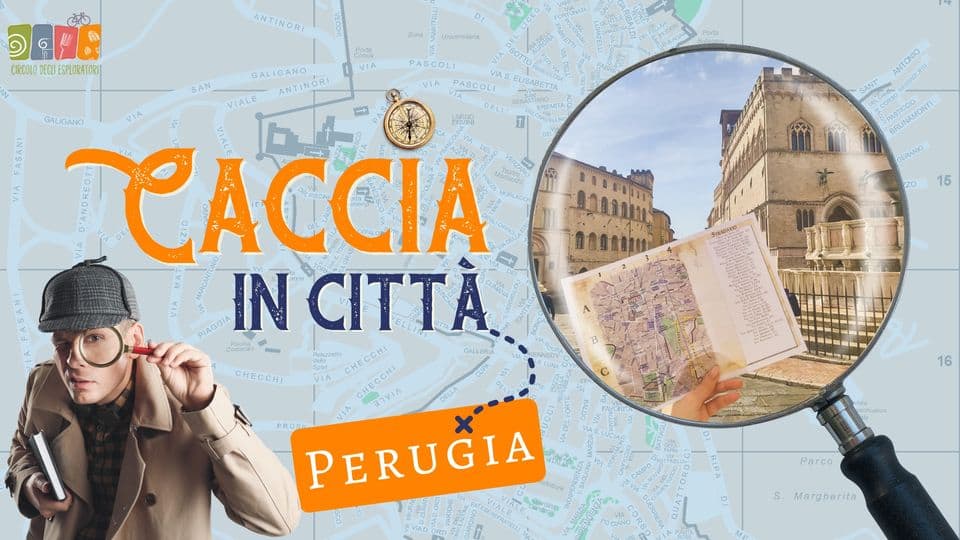 Evento Caccia in città! Un gioco a squadre per scoprire Perugia La pergamena di Chinon Locandina Caccia in città! Un gioco a squadre per scoprire Perugia La pergamena di Chinon - da domenica 16 giugno - domenica 15 settembre 2024 ore 10:00 ore 12:30