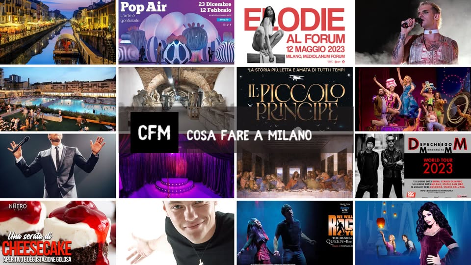 Cosa fare a Milano 2024 No photo description available.