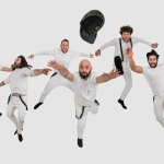 Folkappanka Bifolk Band dal vivo – Castignano May be a doodle of 5 people and people dancing