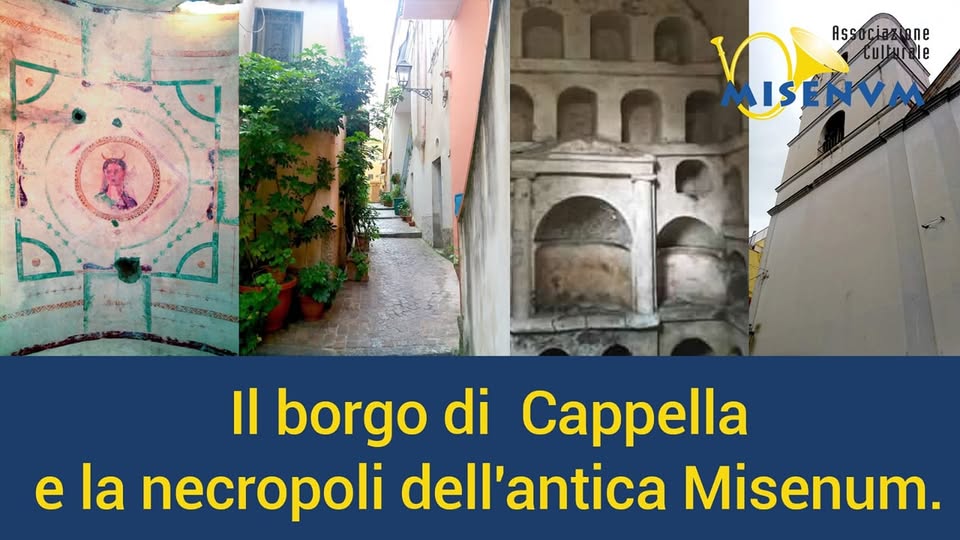Evento Il borgo di Cappella e la necropoli dell’antica Misenum visita guidata e degustazione Locandina Il borgo di Cappella e la necropoli dell’antica Misenum visita guidata e degustazione - domenica 27 settembre ore 10:15 - 12:15