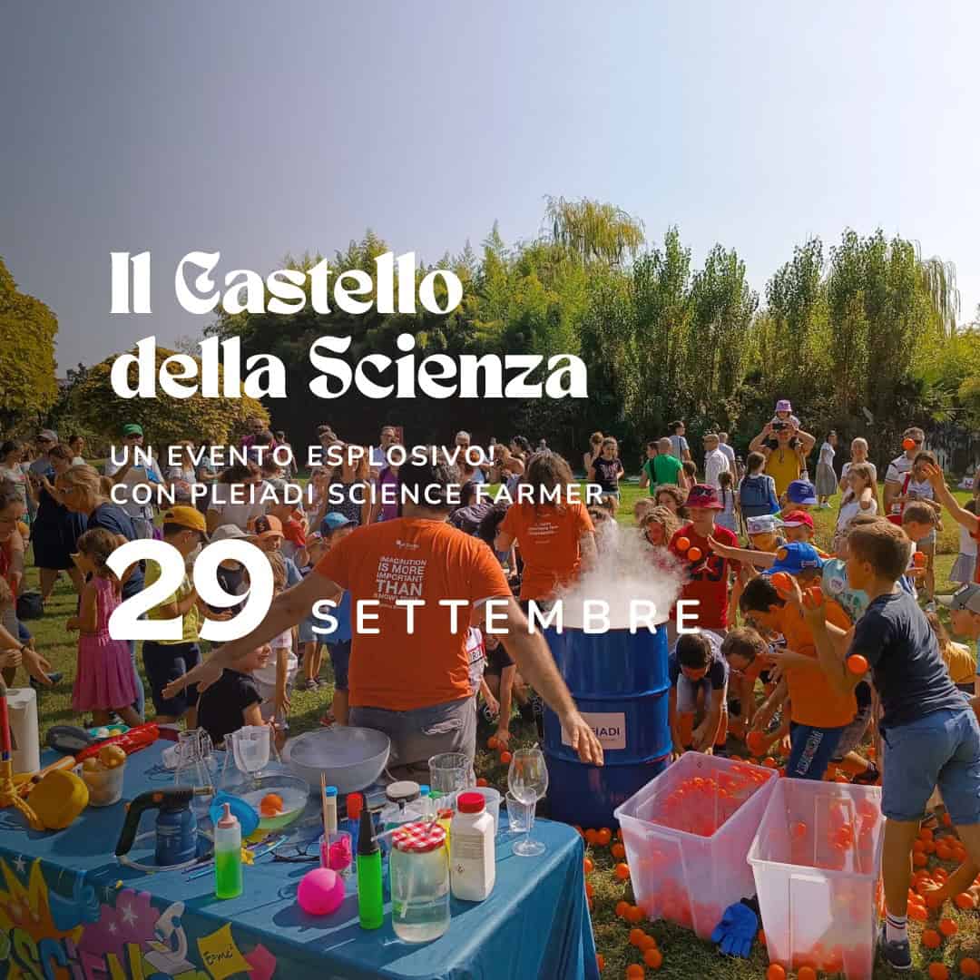 Il Castello della Scienza May be an image of 1 person and text