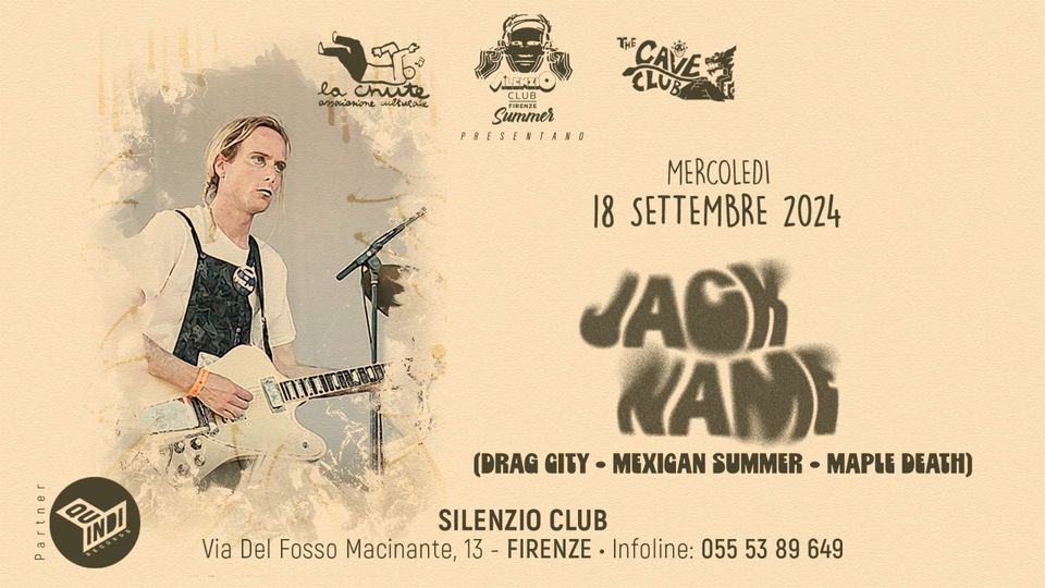 Evento JACK NAME (Maple Death – Drag City USA) in concert Locandina JACK NAME (Maple Death – Drag City USA) in concert - mercoledì 18 settembre ore 22:00 - 00:00
