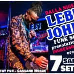 LEBRON JOHNSON BAND 🇳🇬 in concerto @Pecora Nera Lebron Johnson Band In Concerto @Pecora Nera