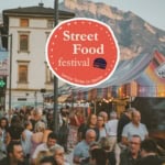 Levico Terme Street Food Festival May be an image of 3 people and text