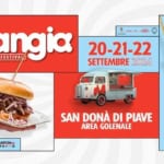 MANGIA STREET FOOD FESTIVAL • San Donà di Piave • 20-21-22 Settembre 2024 May be an image of burger and text