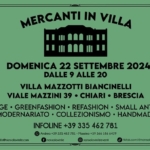 MERCANTI IN VILLA MOSTRA MERCATO DOMENICA 22 SETTEMBRE CHIARI BS Mercanti In Villa Mostra Mercato Domenica 22 Settembre Chiari Bs