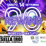 REWIND 90 – POLESELLA RO May be an image of text