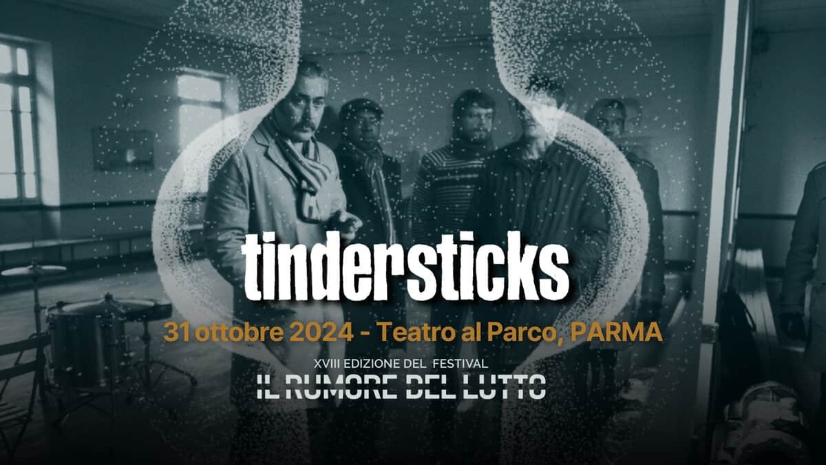 Tindersticks In Concerto – IL RUMORE DEL LUTTO Festival May be an image of 4 people, cymbal and text