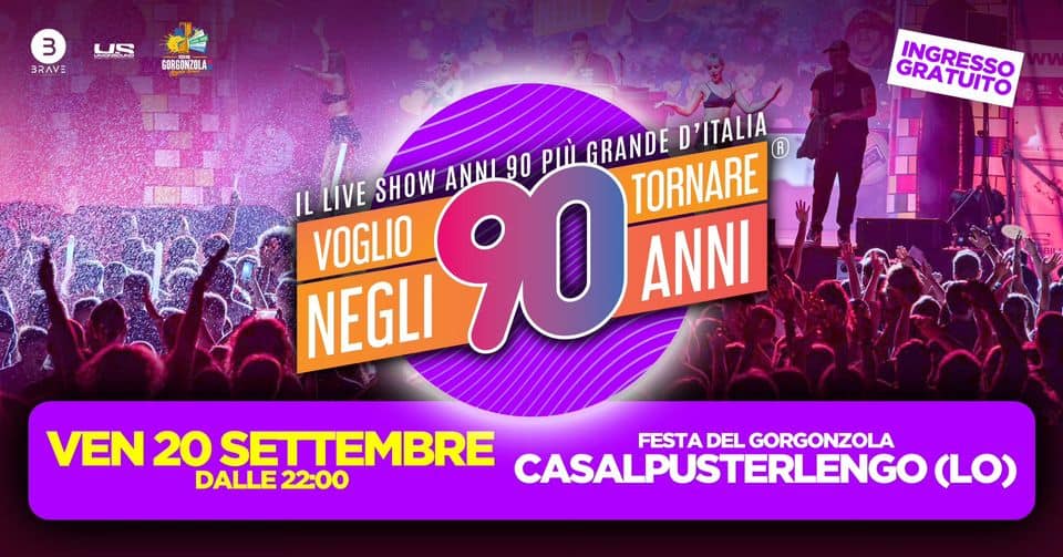 Voglio Tornare Negli Anni 90 ® • Casalpusterlengo (LO) May be an image of 1 person and text