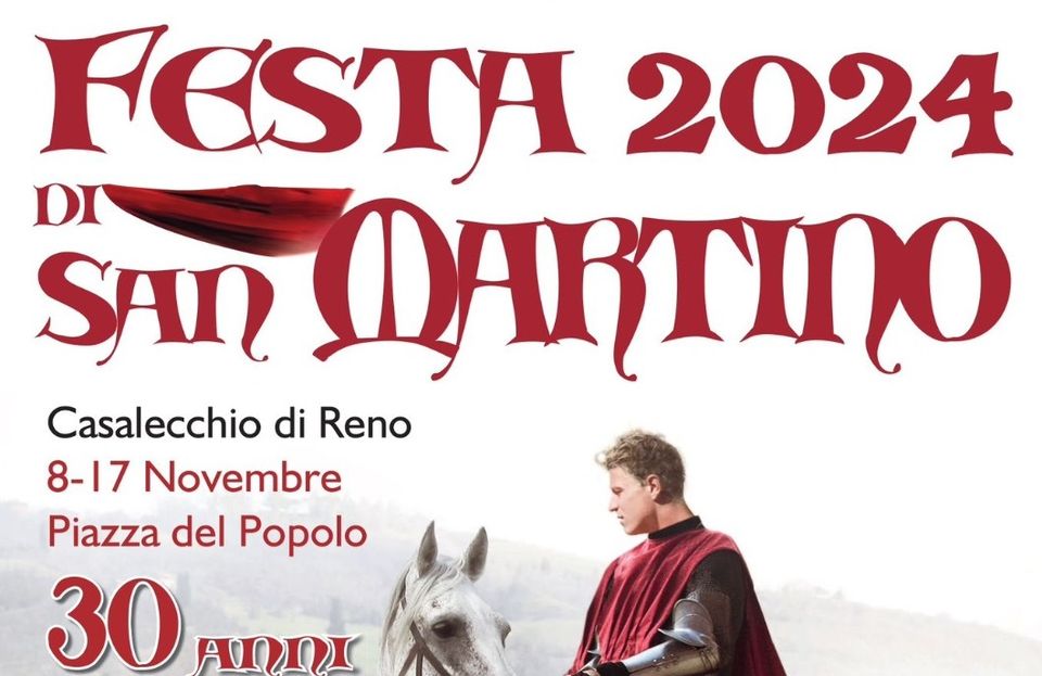 Festa di San Martino 2024 May be an image of 1 person and text