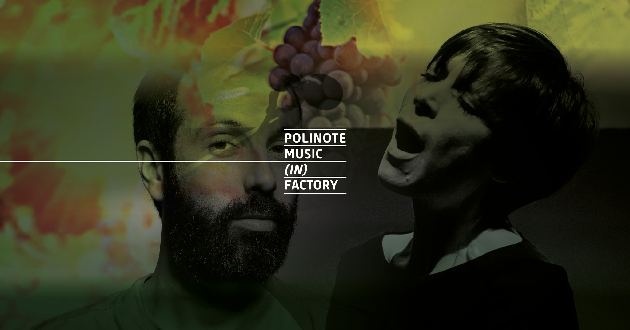 FILARI SONORI • Musica tra terra, sacralità e vino May be pop art of 2 people and text