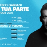 FRANCESCO GABBANI // TERNI 04.04.2025 Francesco Gabbani – Terni 04.04.2025