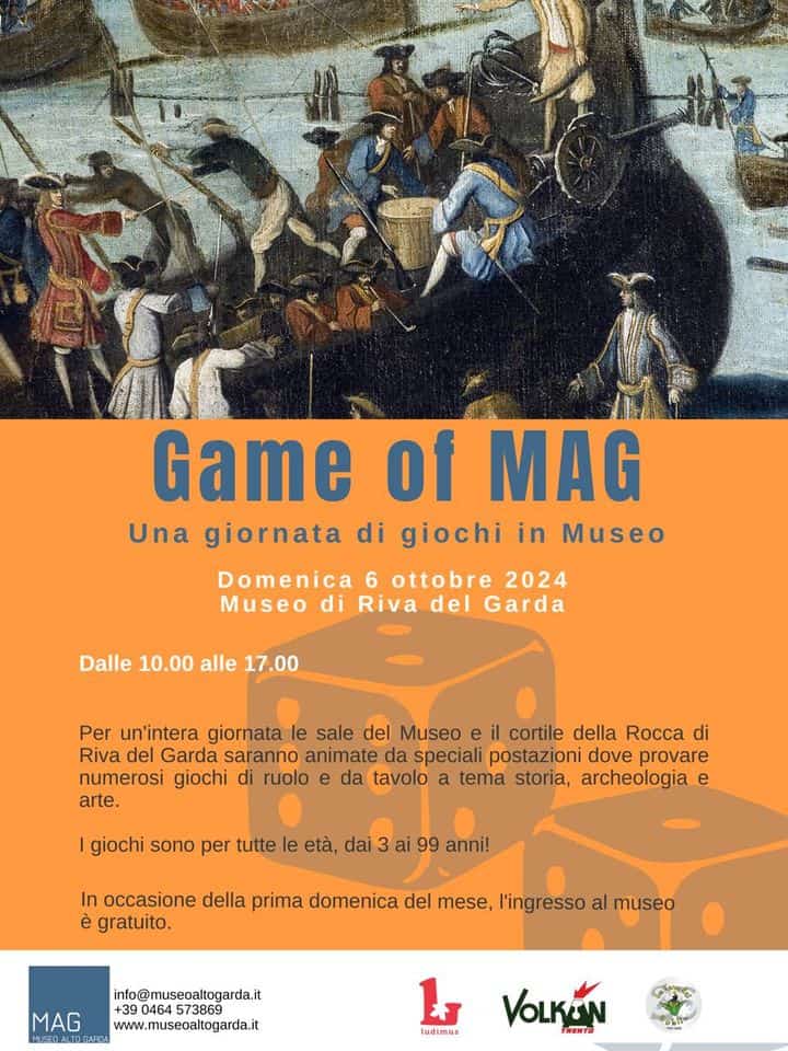 Evento Game of MAG 2024 Locandina Game of MAG 2024 - domenica 6 ottobre ore 10:00 - 17:00