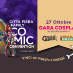 Gara Cosplay – Città Fiera Family Comic Convention 2024 May be a doodle of text