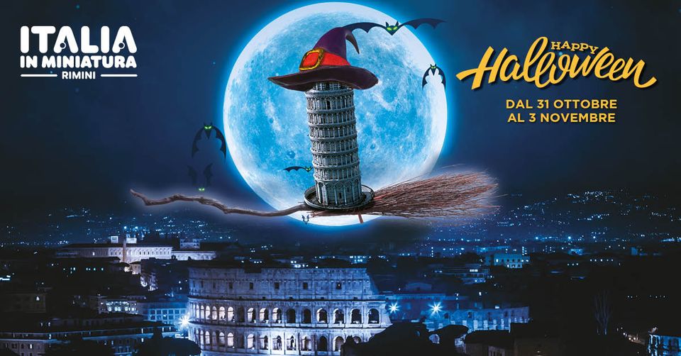 Evento Happy Halloween Italia in Miniatura Locandina Happy Halloween Italia in Miniatura - da giovedì 31 ottobre - domenica 3 novembre 2024 ore 10:00 ore 17:00