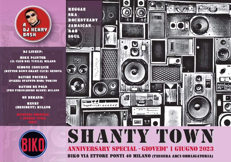 Evento Henry Birthday Bash Locandina Henry Birthday Bash - giovedì 1 giugno ore 22:00 - 03:00