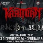 Karmian + The Burning Dogma + Wall of Palemhor live @ Centrale 66 Karmian The Burning Dogma Wall of Palemhor live – Centrale 66