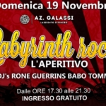 Labyrinth Rock L’Aperitivo – Domenica 19 Novembre – Ingresso Gratuito No photo description available.