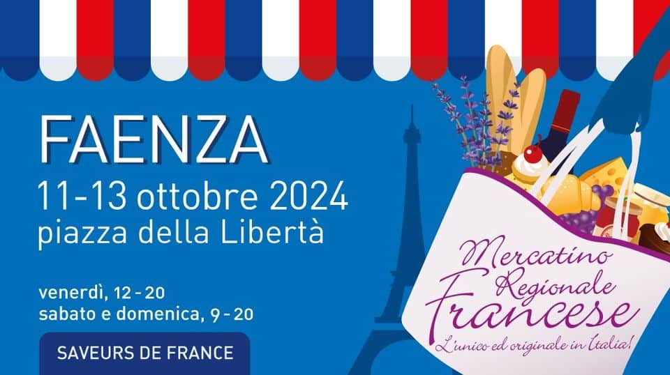 Mercatino Regionale Francese – Faenza May be an image of text