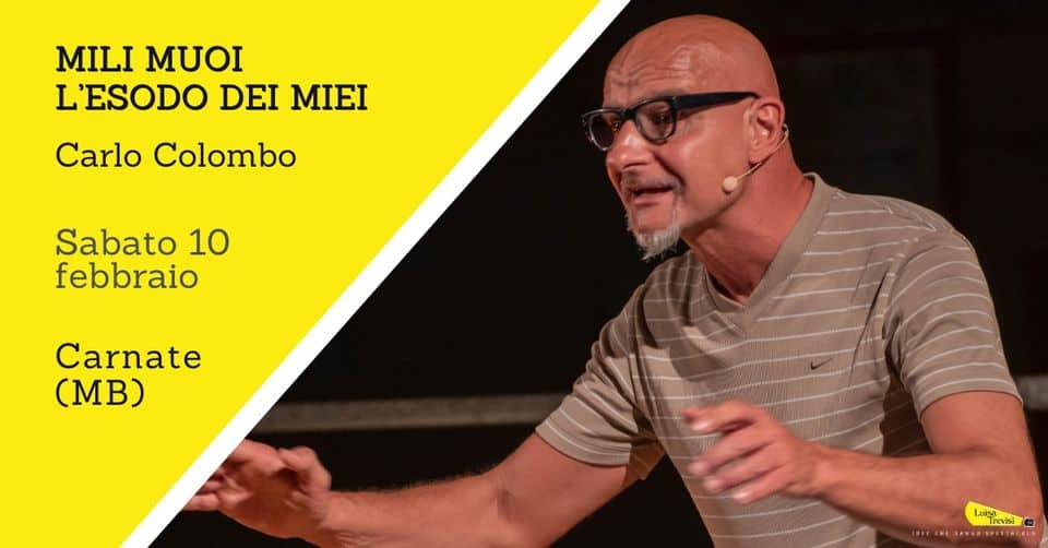 MILI MUOI – L’ESODO DEI MIEI | Carnate (MB) No photo description available.