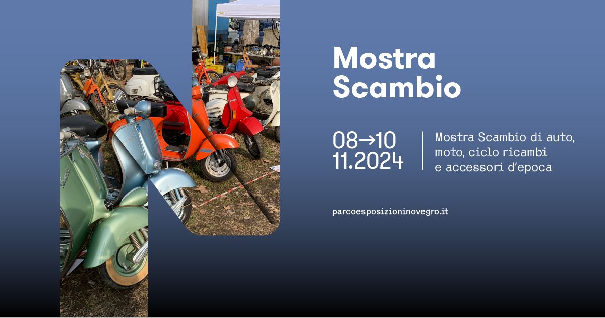 Mostra Scambio May be an image of text