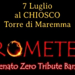“PROMETEO” Renato Zero Tribute Band in concerto “al CHIOSCO da Fabrizio & Figli” Torre Di Maremma No photo description available.
