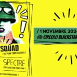 RIOT SQUAD ** SPECTRE ** THE GREEN BENGALA // Live at Lethal Party pt. 1. May be pop art of 1 person and text