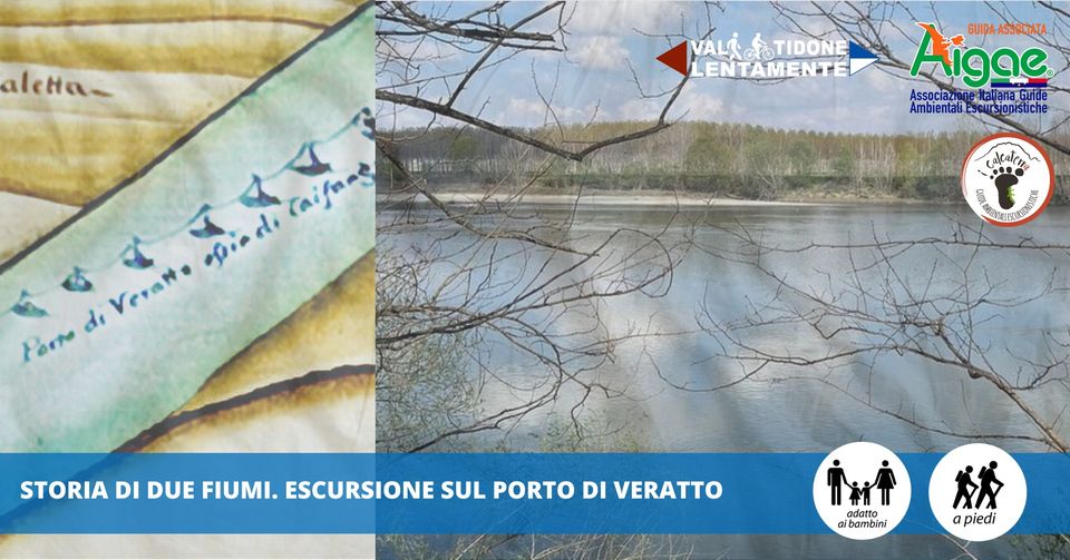 Storia di due fiumi. Escursione sul porto di Veratto May be an image of map and text