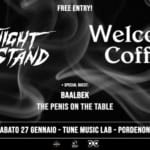 Tonight We Stand / Welcome Coffee + guests live at Tune Music Lab – Pordenone No photo description available.