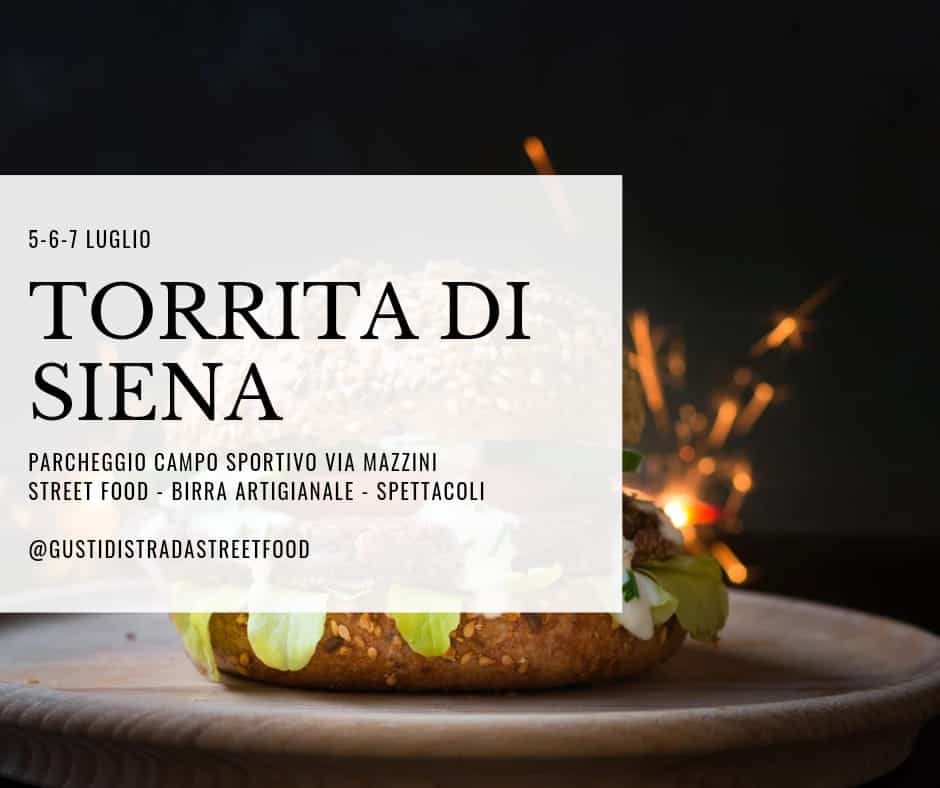 Evento Torrita di Siena – Gusti Di Strada Street Food Locandina Torrita di Siena – Gusti Di Strada Street Food - da venerdì 5 luglio - domenica 7 luglio 2024 ore 10:00 ore 14:00