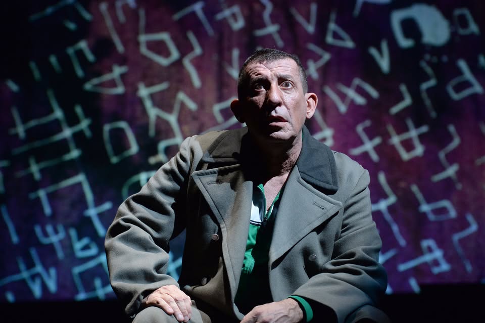 CLAUDIO CASADIO in “L’Oreste. Quando i morti uccidono i vivi” May be an image of 1 person and text