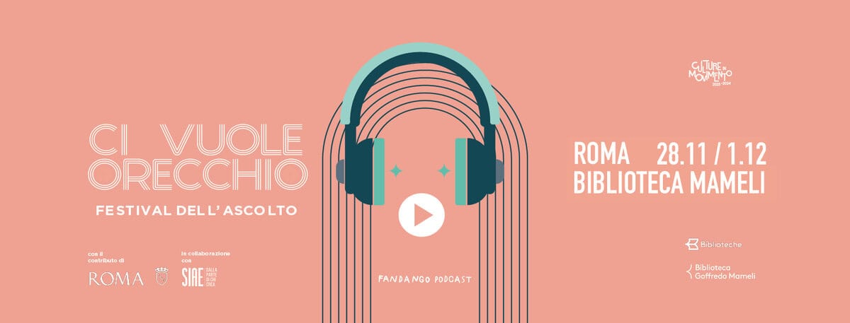 Festival dell’ascolto Ci Vuole Orecchio May be an illustration of text