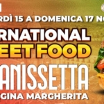 INTERNATIONAL STREET FOOD CALTANISSETTA May be an image of burger and text