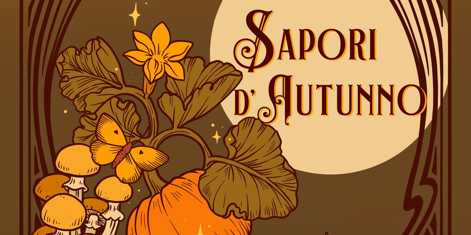 Evento Sapori di autunno Locandina Sapori di autunno - sabato 30 novembre ore 19:00 - 00:00