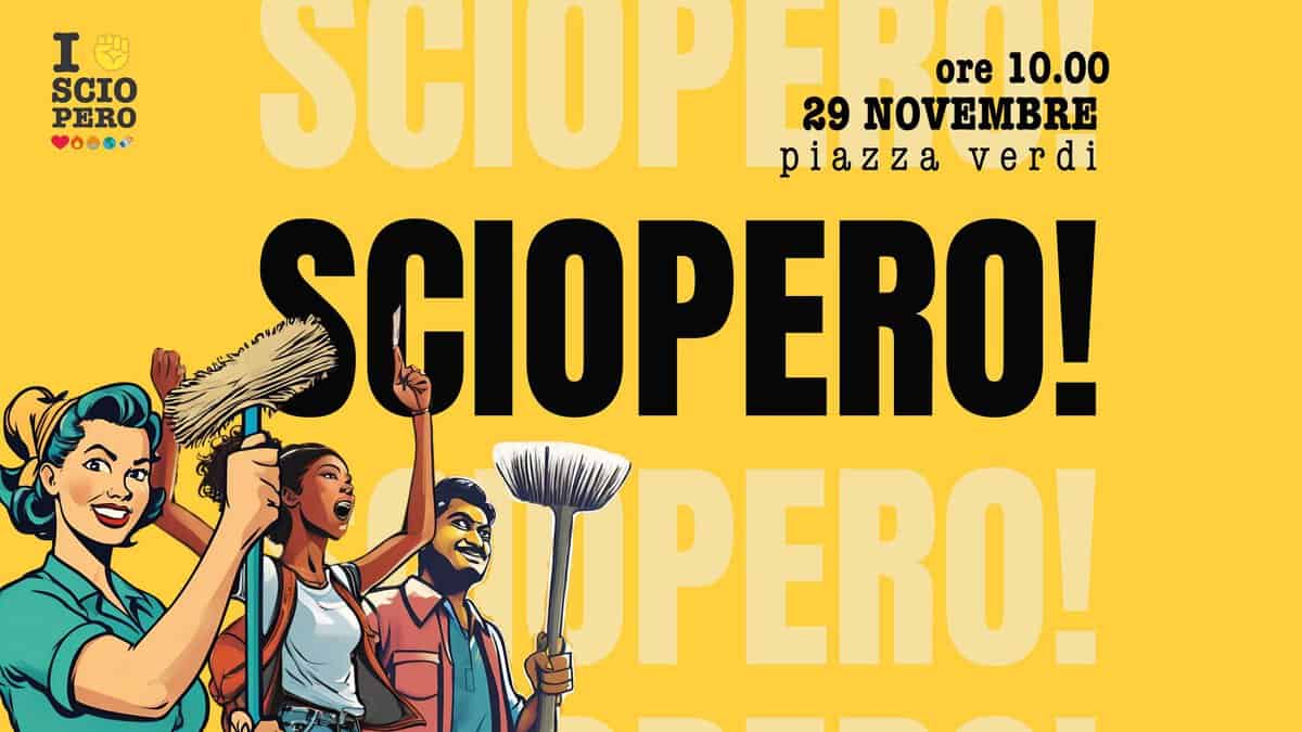 Evento Sciopero Generale – Bologna Locandina Sciopero Generale – Bologna - venerdì 29 novembre ore 10:00 - 12:00