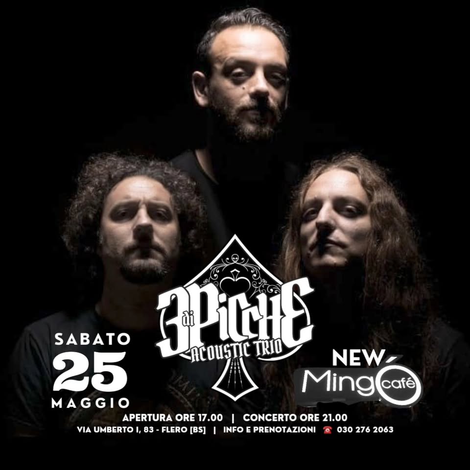3diPICCHE live al NEW MINGÓ
