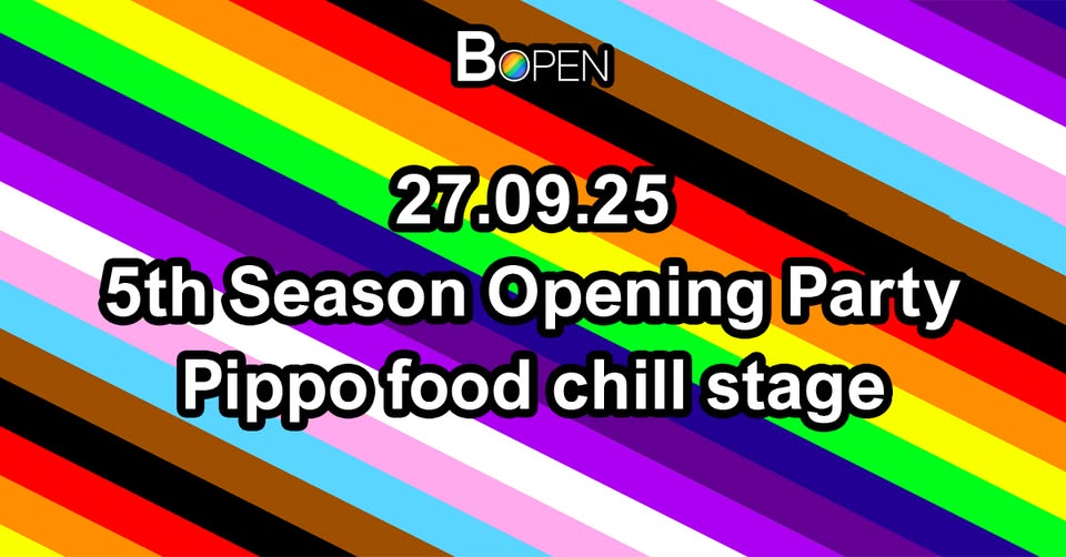 5th Season Opening Party May be an image of text