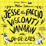 Caramello w/ Jesse The Faccio + Visconti + Vanarin | Milano, Arci Bellezza May be an image of text