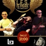 Dicembre 2024: Live band L.E.S. Is More No photo description available.