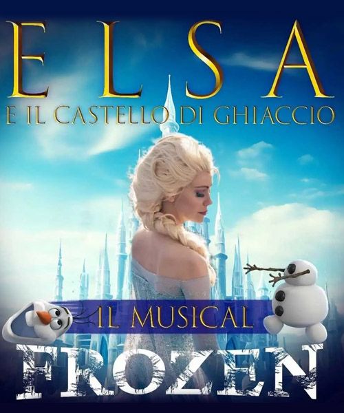 FROZEN – ELSA E IL CASTELLO DI GHIACCIO May be an image of 1 person and text