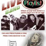 Italian Playlist Tributo al pop rock italiano May be an image of 6 people and text that says 'LUNEDÌ 23 DICEMBRE ITALIAN Playist tributo al pop rock italiano a partire dagli anni 60 ad oggi KИMи ESCLUSO PRENOTAZIONI A CENA PRIMA CONSUMAZIONE 10.00€ DALLE21: 21:00 - BaBibAr via g.mazzini 5 Gattico'