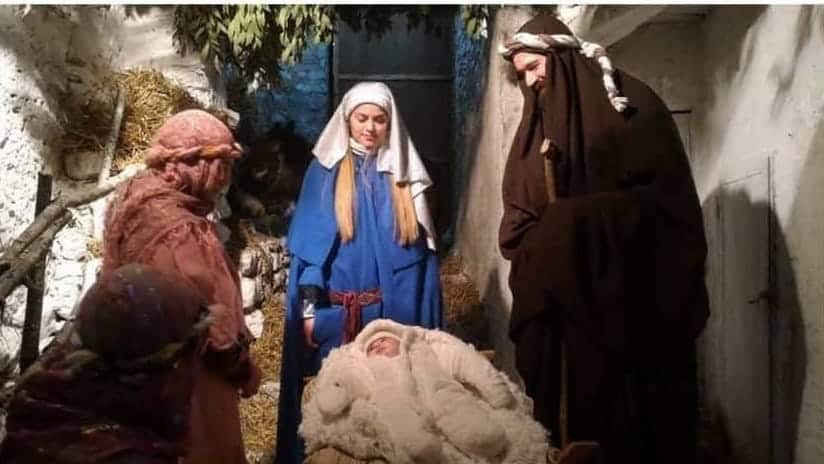 Presepe Vivente di Castelforte (LT) May be an image of 2 people